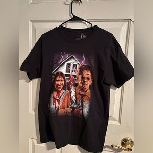 Texas Chainsaw Massacre Black Unisex Graphic T-Shirt